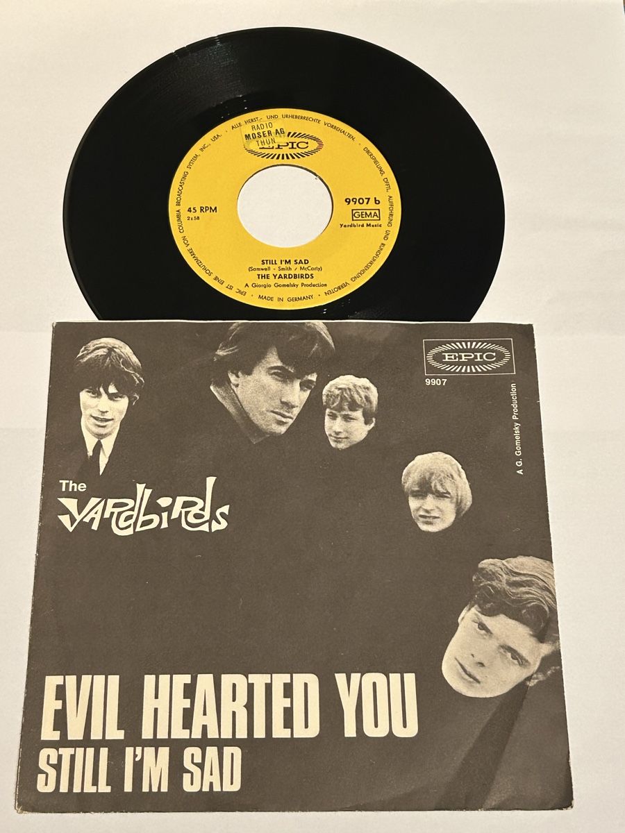 Vinyles: Yarbirds. 1965. Evil Hearted You – D'occasion à Faulensee par Mizuno06 1
