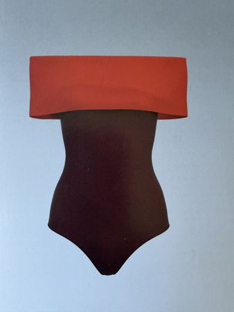 Wolford Sheer Fatal String Body coral merlot Grösse M
