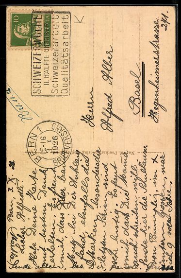 Cartes postales: AK Bümpliz, Die Schulhäuser – D'occasion à Berlin par bartko-reher 1