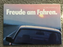 BMW Programm 1/1988 Verkaufsprospekt 16 Seiten