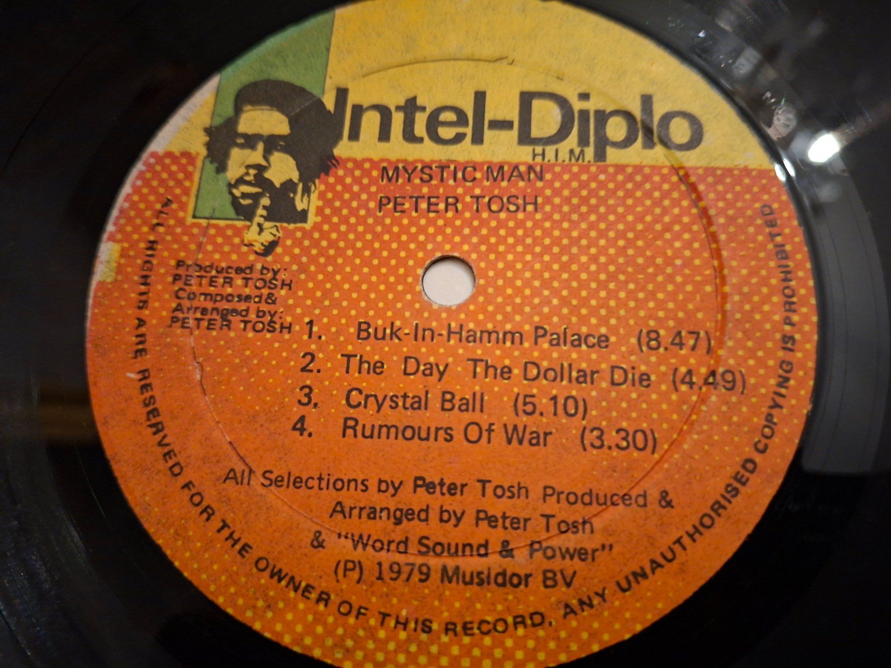 Dischi in vinile: Reggae LP - Peter Tosh - Mystic Man - – Usato da Bernex venduto da Wannabehasbeen01 2