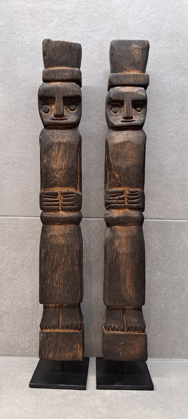 Statuette: Statues totem – Nuovo e nell'imballaggio originale da St-Aubin-Sauges venduto da Rrrrrrrrrrr 1