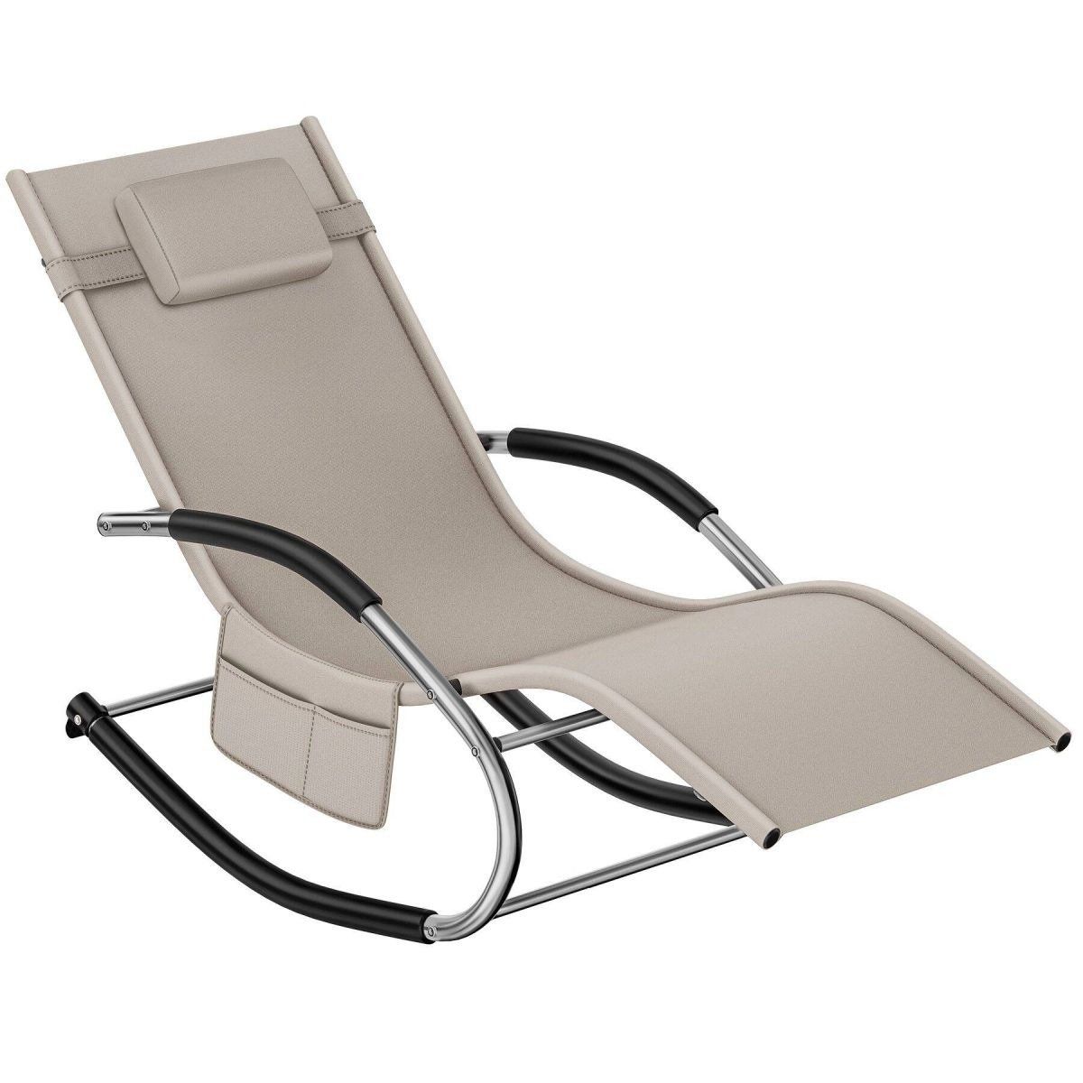 Sedie a sdraio: Gartenliege ergonomisch mit Schwingfunktion ROVELLA – Nuovo e nell'imballaggio originale da Lachen SZ venduto da sw3zzy
