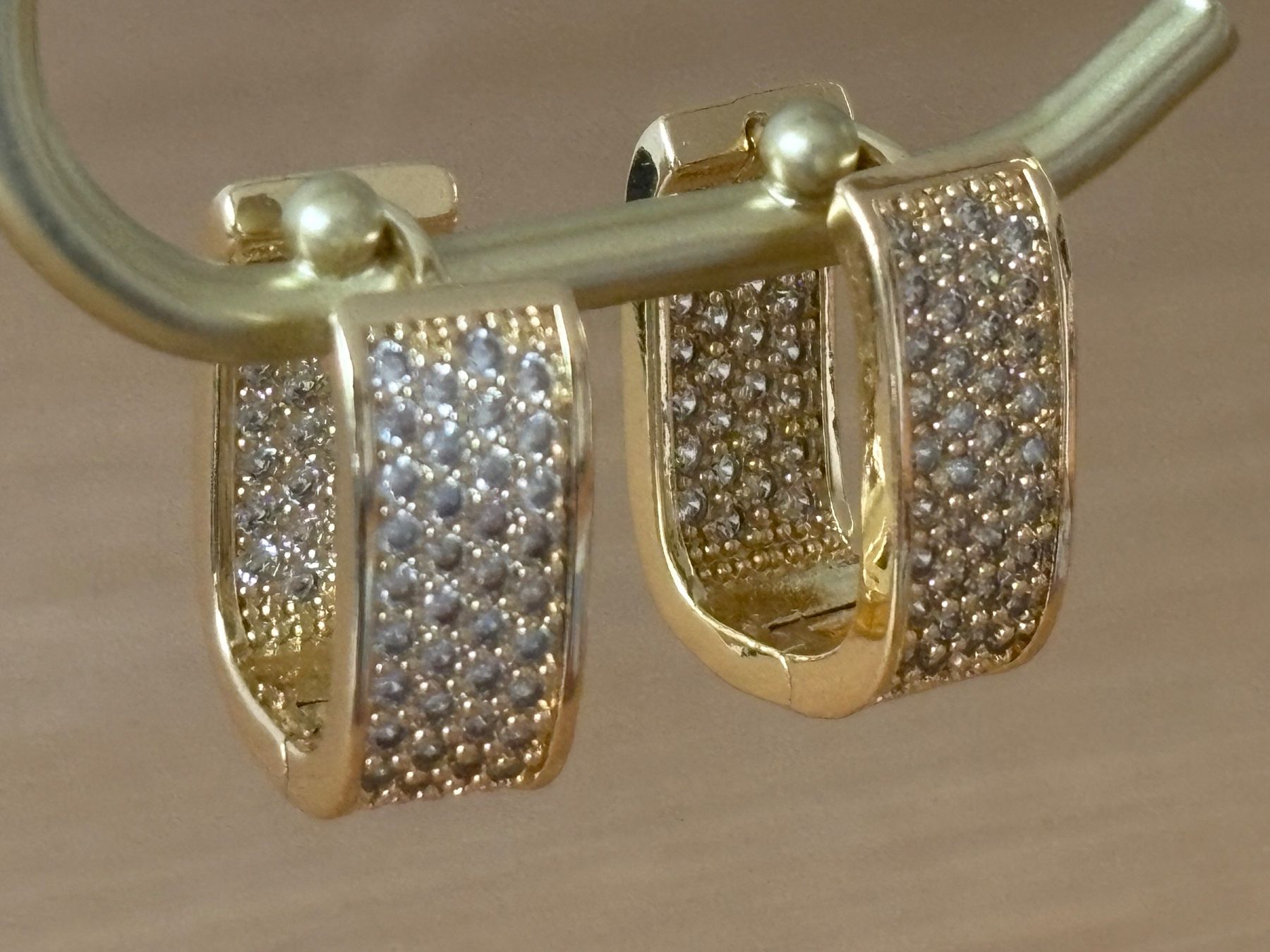 Orecchini pendenti & Orecchini a lobo: Luxus Elegante Ohrschmuck Ohrstecker  Farbe: Gold – Nuovo (secondo la descrizione) da Biel-Bienne venduto da Roserosse13 1