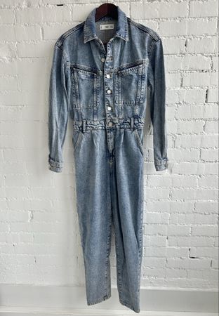 Denim Jeans-Overall von Mango / Gr. S