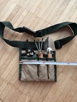 Small (or child) Garden Tools Secateurs Rake Shovel Belt