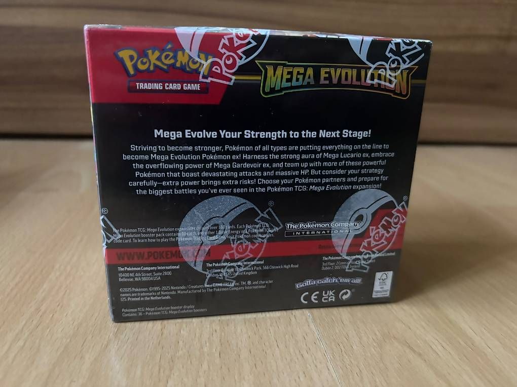 Pokémon Carte collezionabili: Pokémon - Mega Evolution Display EN – Nuovo (secondo la descrizione) da Muttenz venduto da Pokefabi_7 1