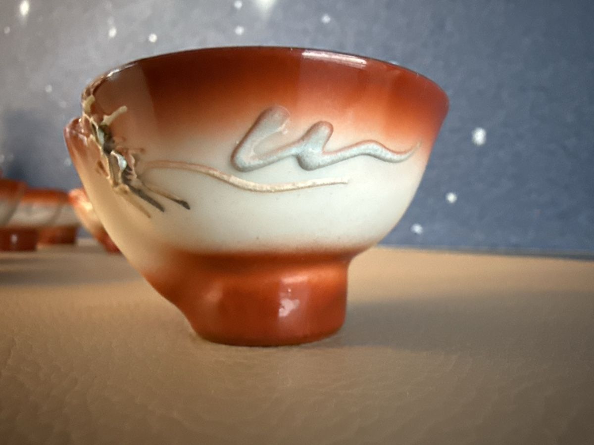 Tassen: Sake Becher 5 cm   6 Stück  – Gebraucht aus Grenchen von swiss.antiques 5