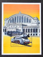Mosambik-Mi Block 36 ** (1999) Bahnmotive