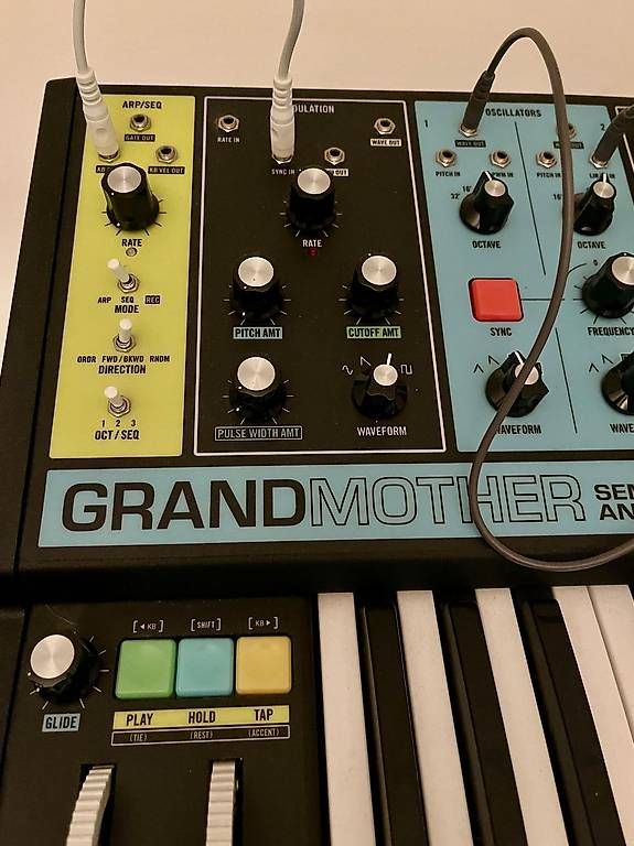 Moog Strumenti musicali: Moog Grandmother almost new – Nuovo (secondo la descrizione) da Zürich venduto da LeoGd 2