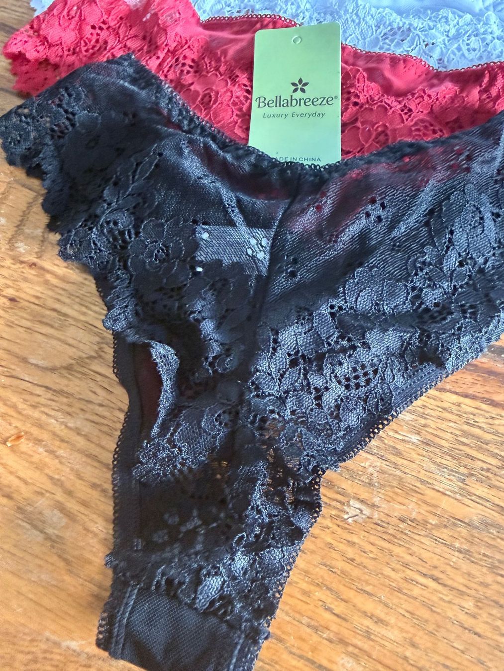 Altra biancheria intima: 4x String-Tanga-Unterwäsche-Spitzen-Grösse S – Nuovo (secondo la descrizione) da Teufenthal AG venduto da MeineSchatztruhe 1