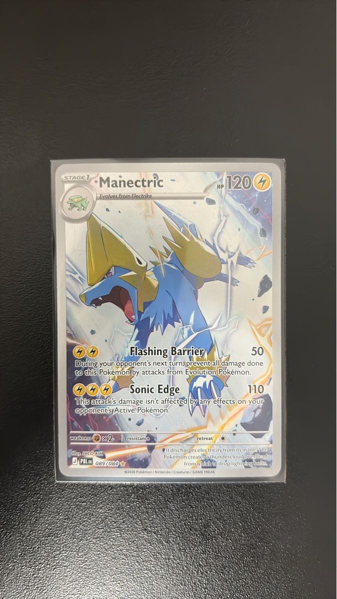 Pokémon Carte collezionabili: Pokemon Karte Manectric PBL – Usato da Emmenbrücke venduto da Dr.Stone