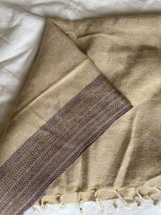 Echarpe Homme Tricoter à La Main En Laine Mérinos "Nicolas