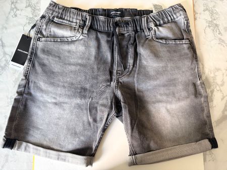 JACK & JONES, Jeans Shorts, Grösse L, Farbe Black Deins