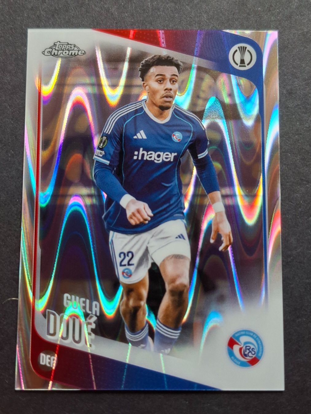 Topps Carte collezionabili: Guela Doué Raywave Topps Chrome 25-26 – Usato da Olten venduto da cweb