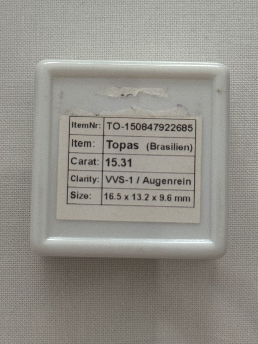 Edelsteine: Edelstein: Topas aus Brasilien – Neu und originalverpackt aus Muttenz von einfach-schoen 4