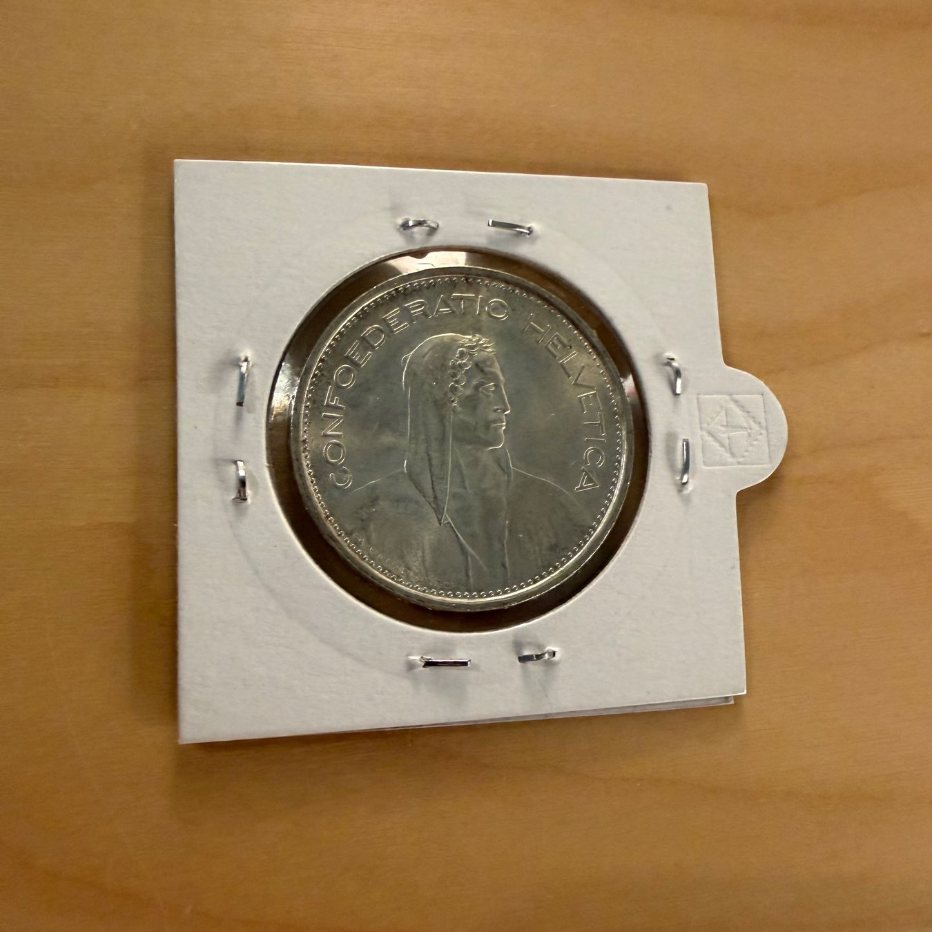 Tutti le monete: Schweizer Silbermünze 5 Franken 1967 – Usato da Wädenswil venduto da NicolaGB 1