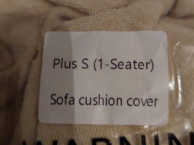 Tessuti: 7x Sofabezüge beige NEU – Nuovo e nell'imballaggio originale da Zufikon venduto da brocki5621 3