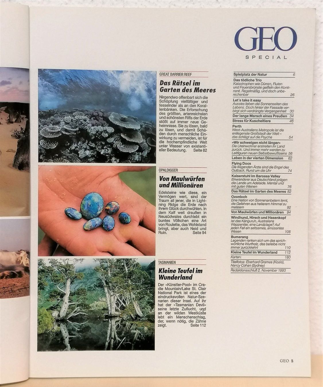 Zeitschriften & Magazine: GEO SPECIAL – Australien – Gebraucht aus Reinach BL von fliegenrolli 2