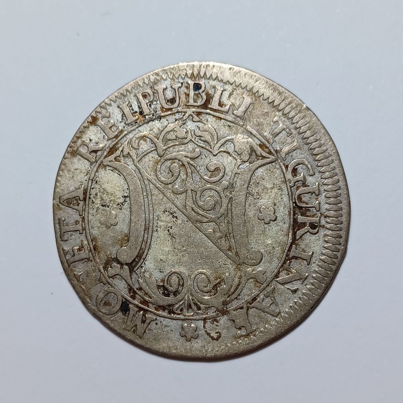 Alle Münzen: 10 Schilling 1751 Zürich – Gebraucht aus Pfäffikon ZH von Schweizer_Muenzen 1