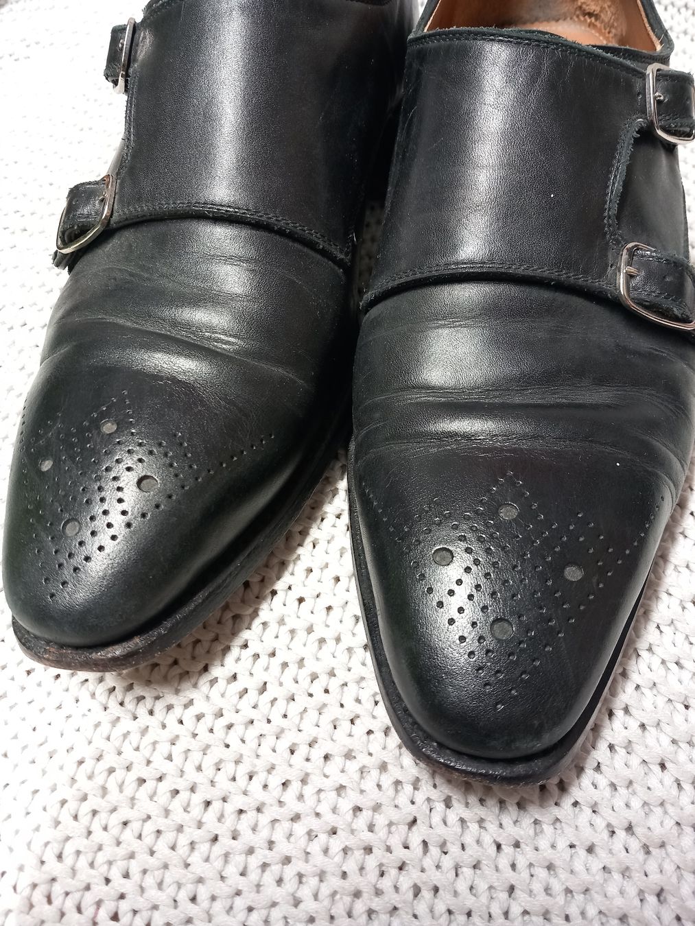 Herrenschuhe: PRIME SHOES Double Monk Strap, Gr. 6/40 Leder – Gebraucht aus Gwatt (Thun) von umwelt-brocki 6