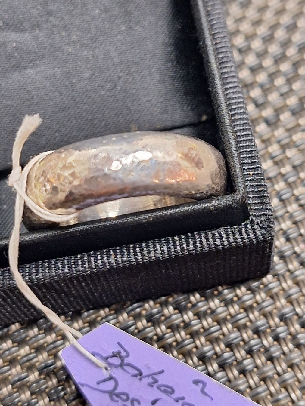 Anelli: Silberring Hand-Made von Carma Baheia – Nuovo e nell'imballaggio originale da Rheinfelden venduto da Cleopatra2000 1