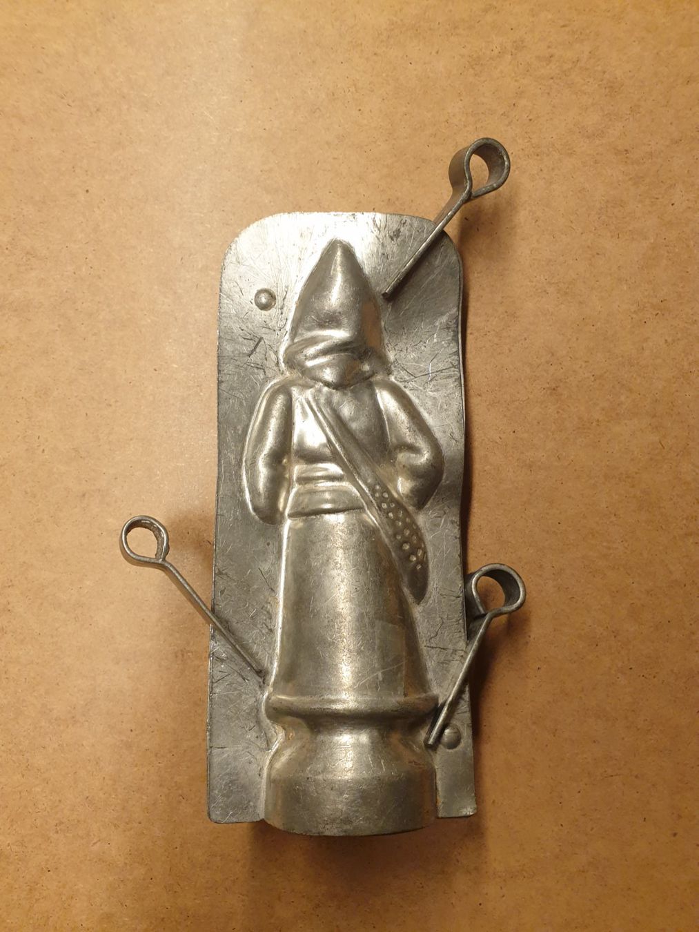 Moules à gâteaux: ST. NIKOLAUS - alte Blech - Schokoladen - Giessform – D'occasion à Liestal par flohmy 1