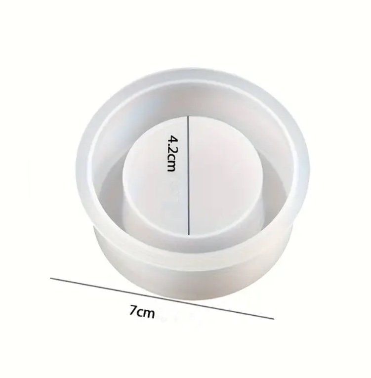 Teglie da forno: Giessform Silikonform Teelicht 2er Set – Nuovo e nell'imballaggio originale da Kaltbrunn venduto da schere-stein-papier 1