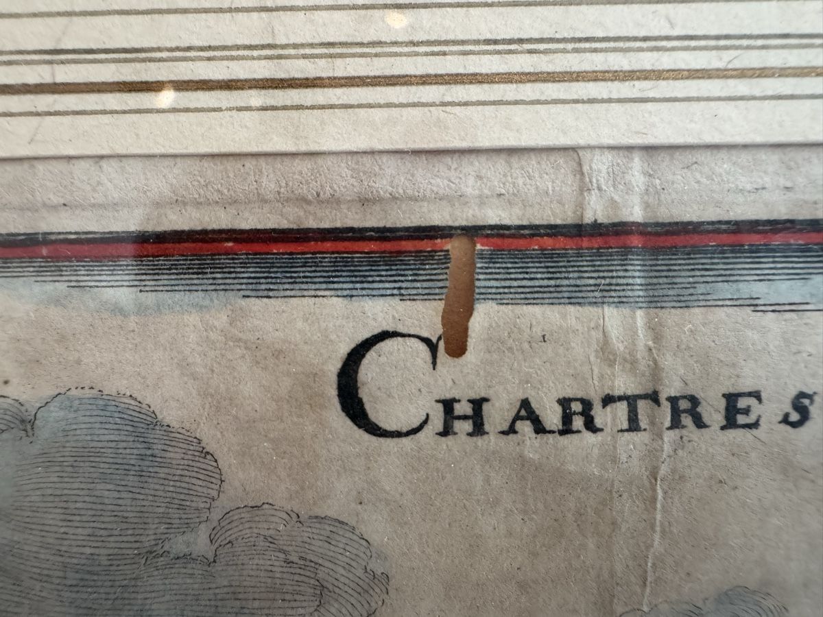Incisioni: Antiker Stich von Chartres, Frankreich  – Usato da Langnau am Albis venduto da pla_2vk5 4