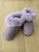 Kinder Winterstiefel altrosa mit Fell gefüttert Gr.23