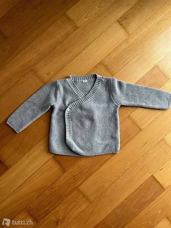 Graues Strickjäggli, Grösse 62
