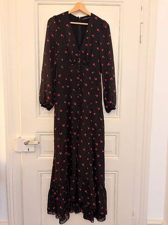 Guess, langes Kleid mit Blumen Gr. S