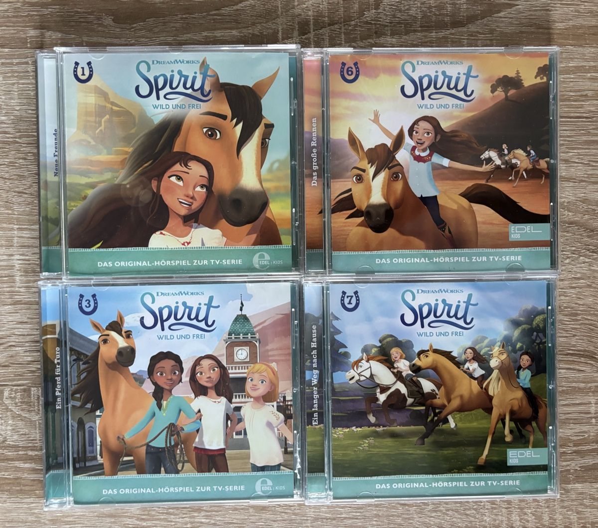 CDs: 4 CDs Spirit – Gebraucht aus Ebikon von Regipe
