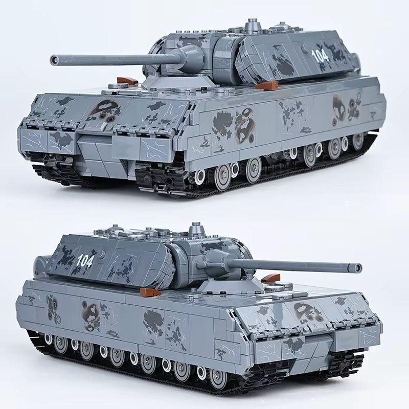 BlueBrixx Baukästen: Panzerkampfwagen VIII Maus - 2127 PCS – Neu (gemäss Beschreibung) aus Diessenhofen von ren_sb8w 5