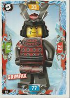 LEGO NINJAGO TRADING CARD SERIE 5 # 66 GRIMFAX