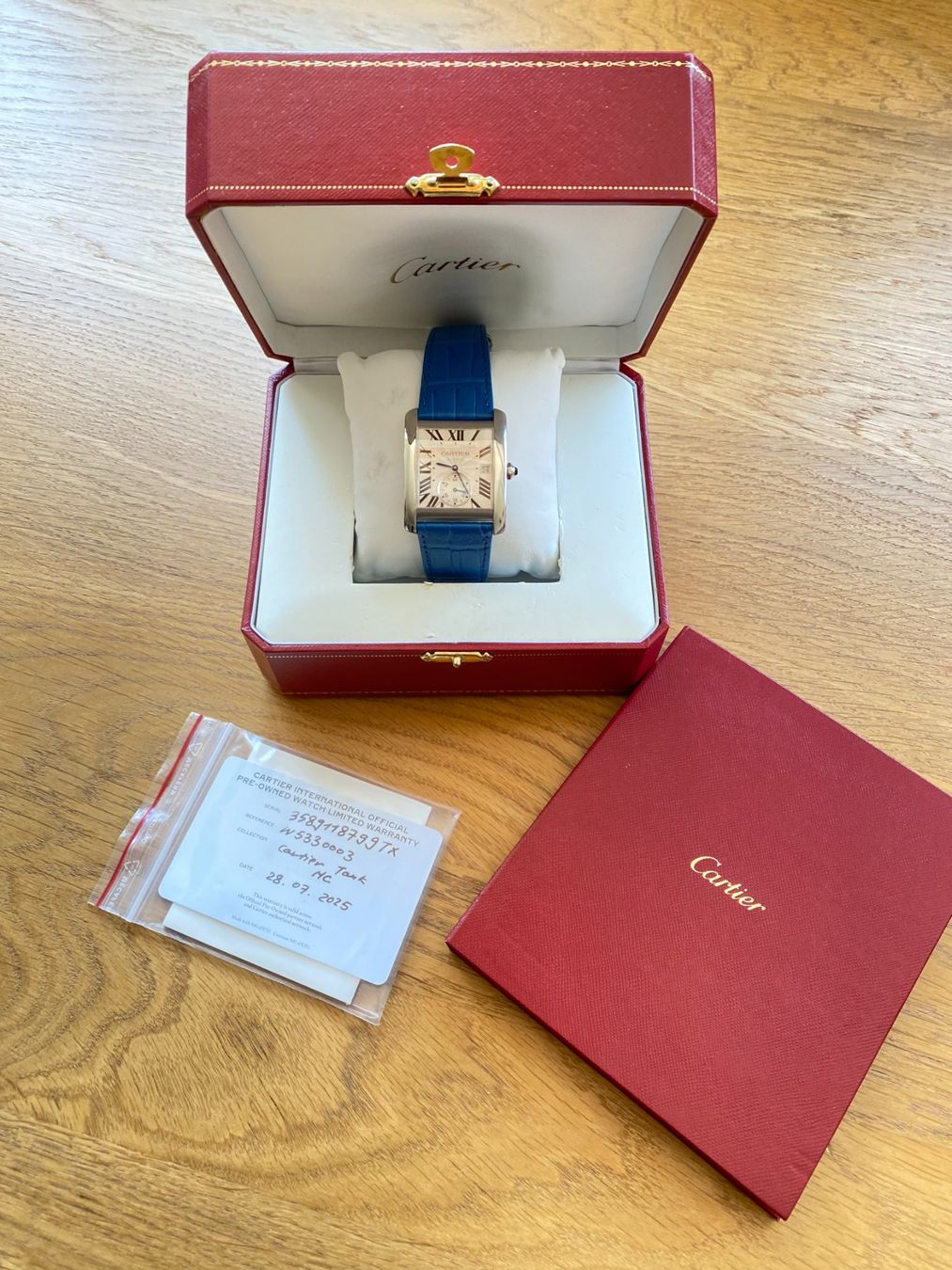 Cartier Montres: Cartier Tank MC, Full Set Mint – D'occasion à Bern par Blu_Bern 1