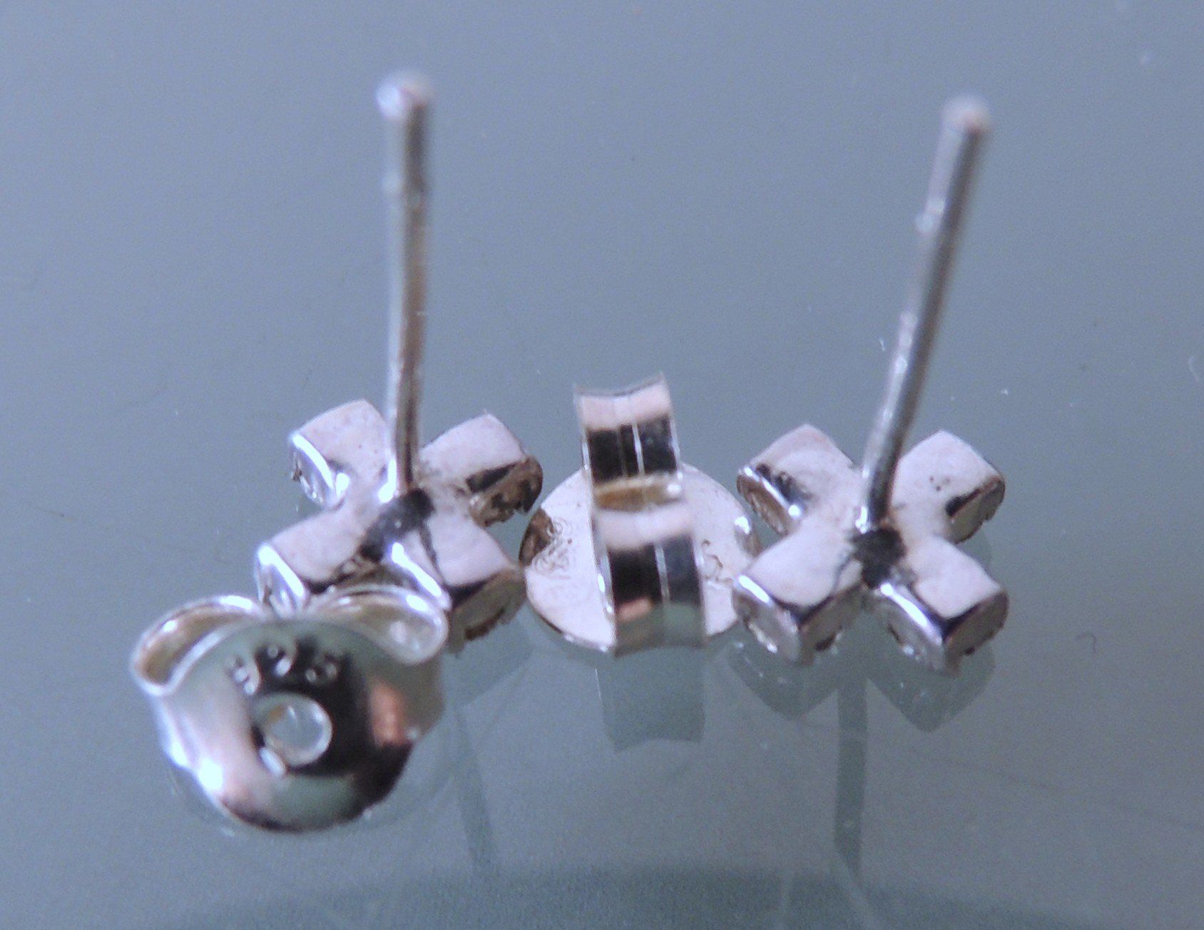 Orecchini pendenti & Orecchini a lobo: Silber 925 Ohrstecker 4 mm – Nuovo e nell'imballaggio originale da Waldenburg venduto da schaller707 2