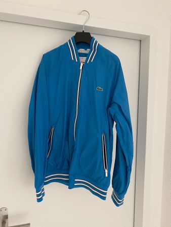 Lacoste Jacke blau mit Reissverschluss