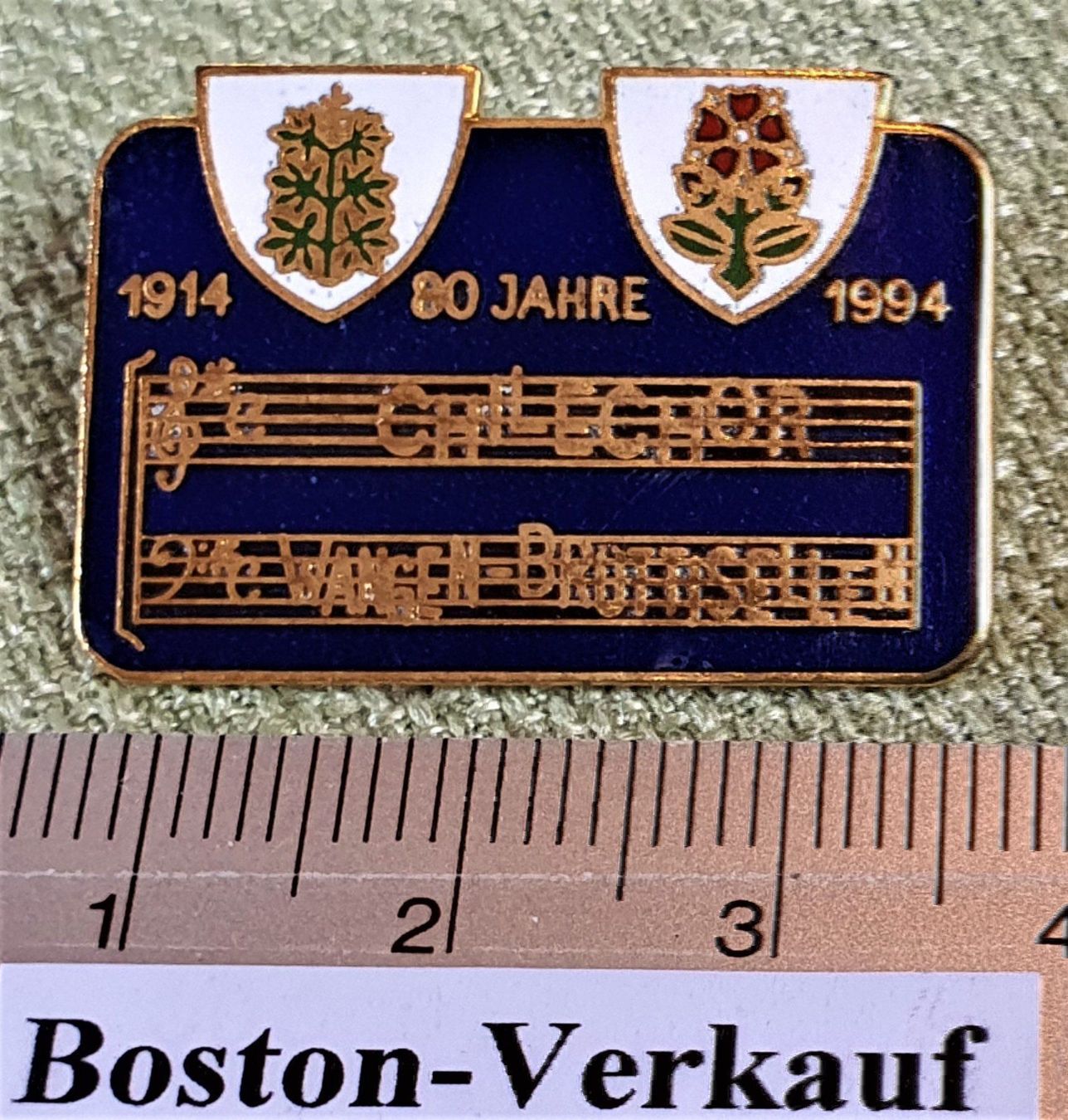 Alle Briefmarken: D392 - Chilechor Wangen Brüttisellen 94 – Gebraucht aus Reinach BL von Boston-Verkauf 1