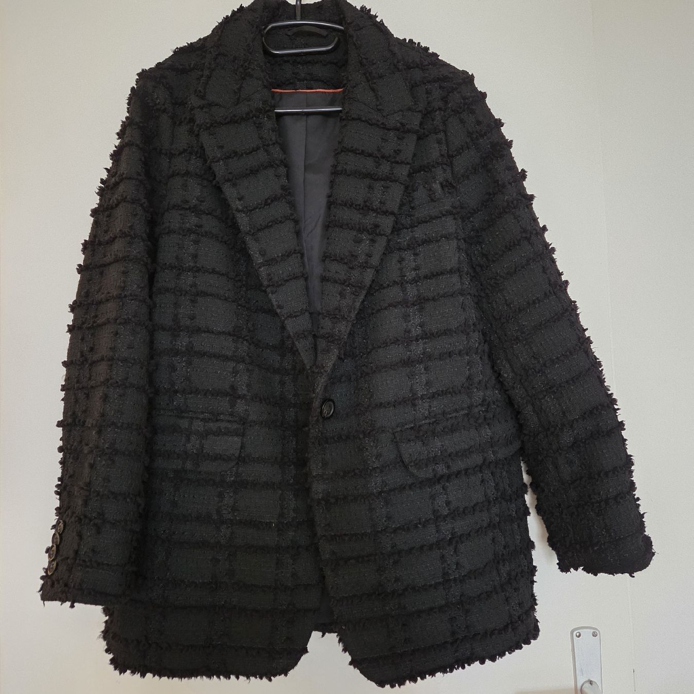 H&M Giacche: Blazer noir texturé H&M – Usato da Onex venduto da AF.