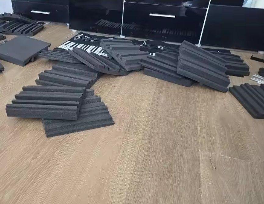Sonstiges Zubehör: 24x Akustikschaumplatten für die Schallabsorption – Neu und originalverpackt aus Bremblens von LOVA-MUSICA-SHOP 1