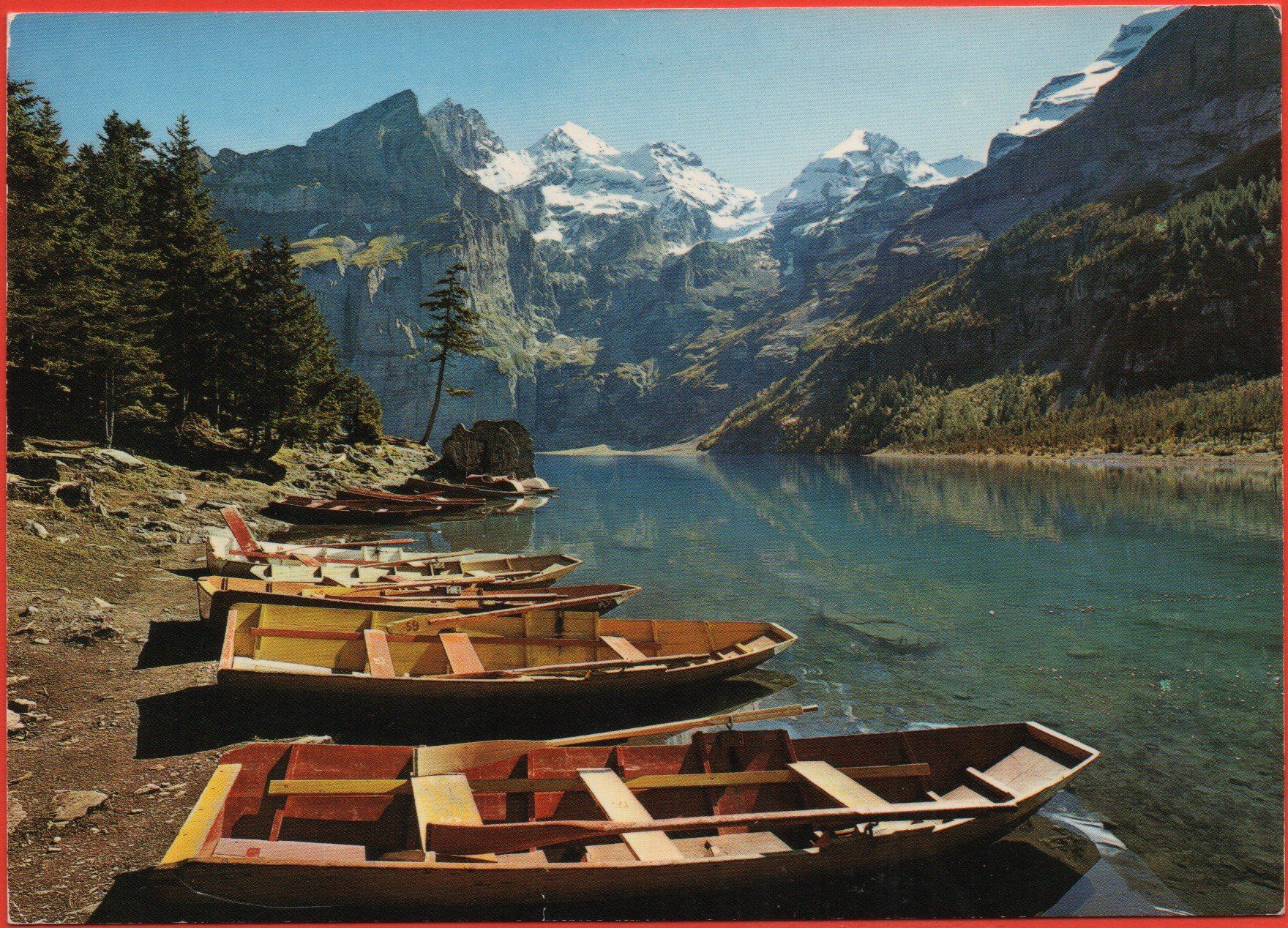 Cartes postales: KANDERSTEG Oeschinensee – D'occasion à Jona par philajona