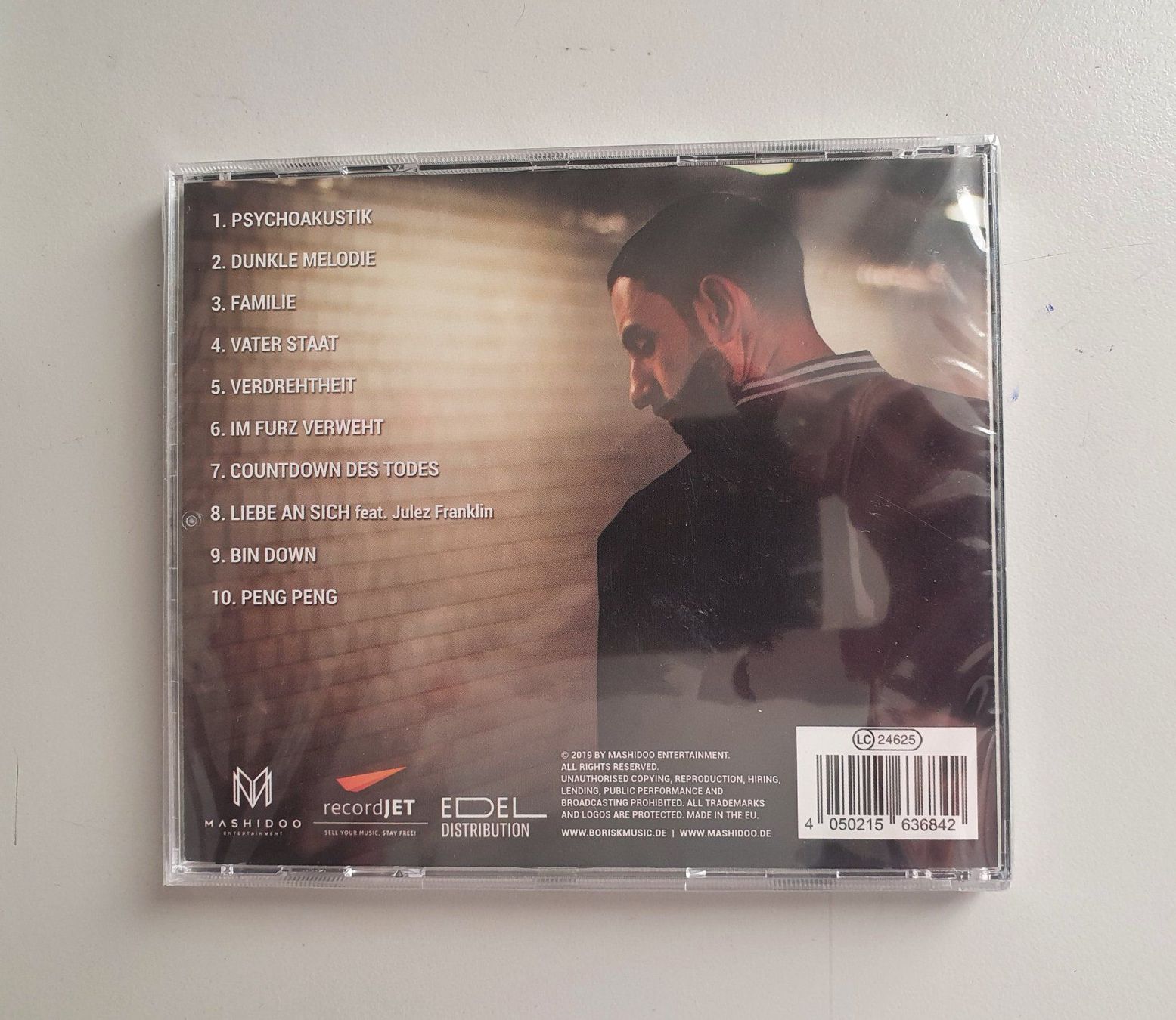 CDs: Borisk - Psychoakustik Deutsch Rap CD – Gebraucht aus Zürich von haitimarasa 1