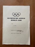 Olympische Spiele Berlin 1936 Zeichnungen Sport Raritäten