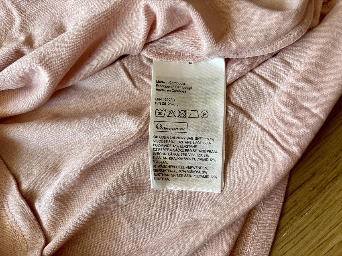 H&M Top: H&M Top rosa Spitze Viscose Neu! – Nuovo (secondo la descrizione) da Baden venduto da Tiffany6878 4