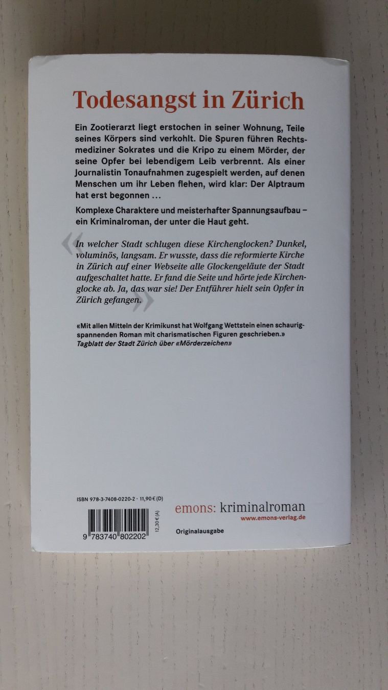 Libri: FEUERTOD AM SECHSELÄUTEN - Schweizer Krimi. – Usato da Lenzburg venduto da StevieD 1