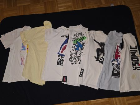7 T-Shirts Gr 146-152
