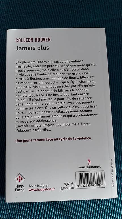 Bücher: Jamais plus von Collen Hoover – Gebraucht aus Walterswil SO von NiKi_3 1