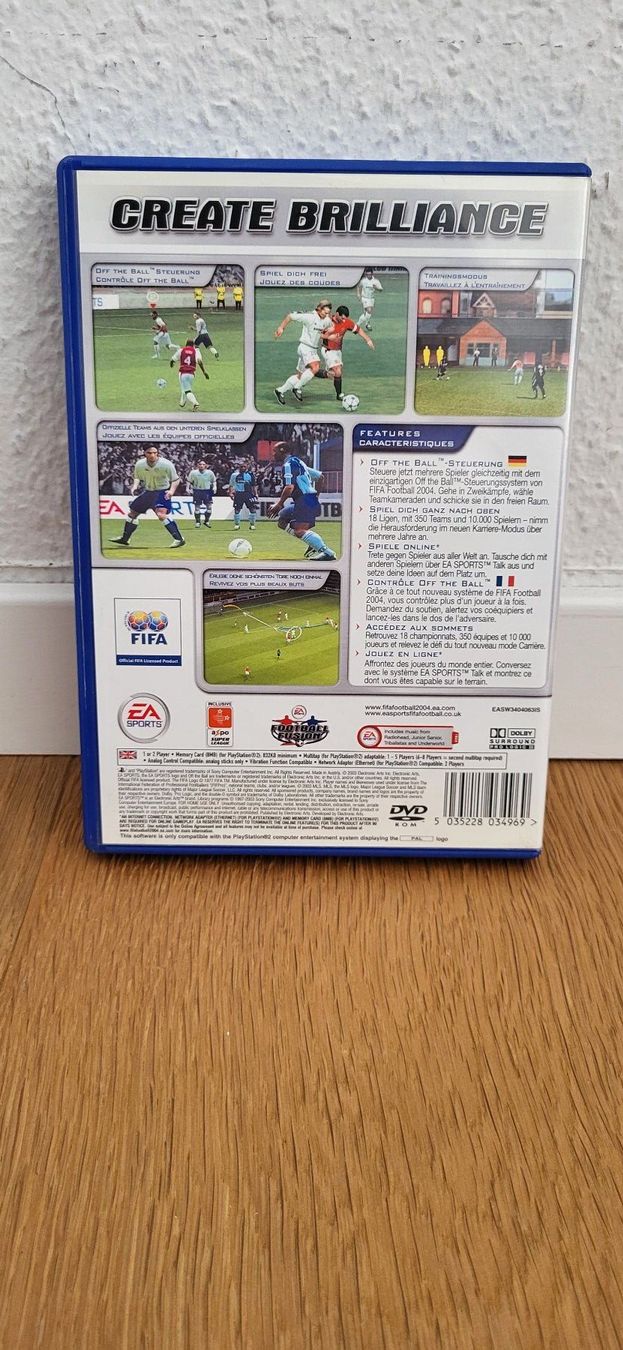 Sony Giochi: PS 2 - Fifa Football 2004 – Usato da Münsingen venduto da DigitaleSpielecke 1