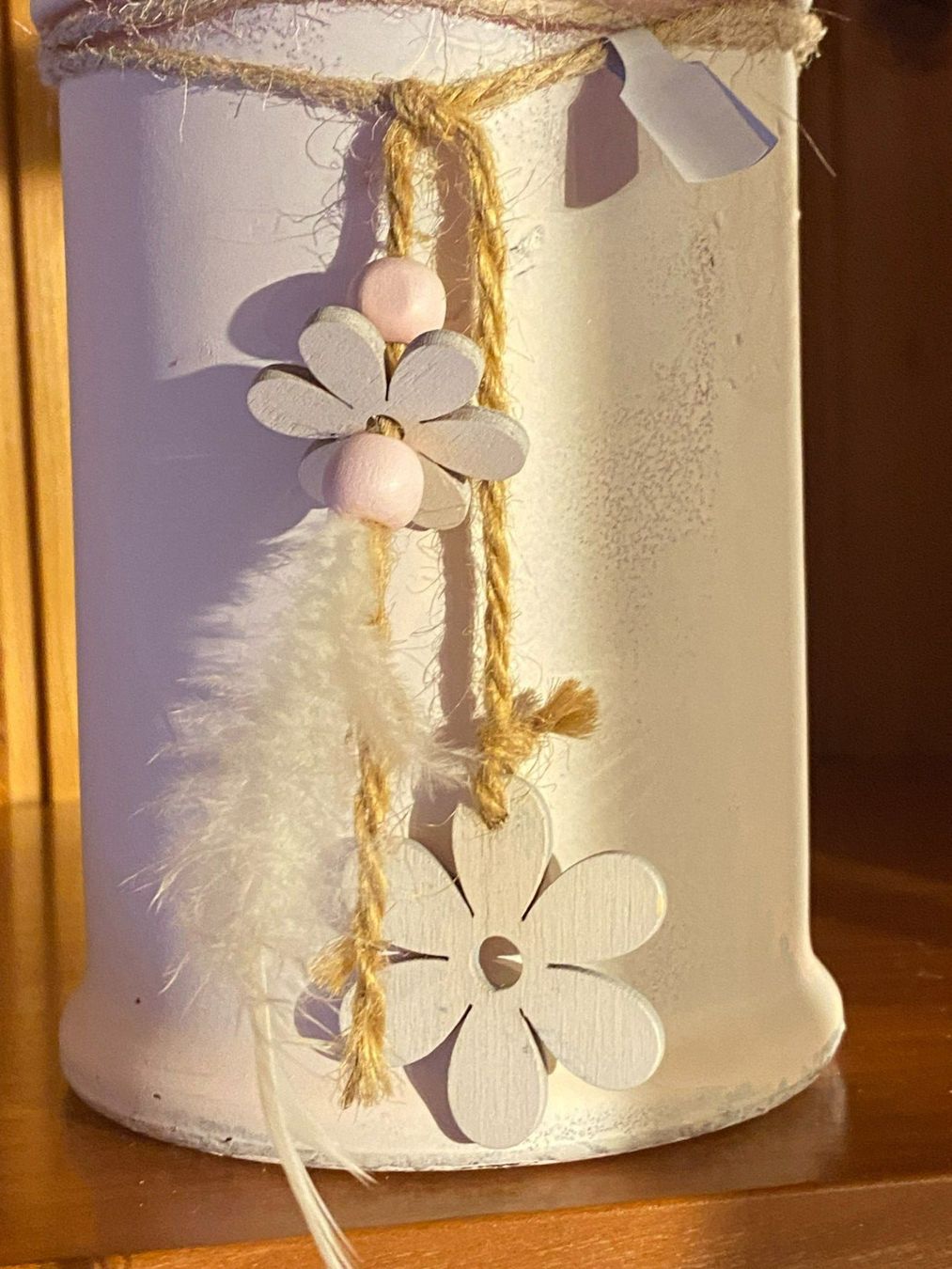 Portacandele: Windlicht -Glas,Shabby Chic-Rosa.2er-Set – Nuovo (secondo la descrizione) da Meienried venduto da ManuelaBoutique 5